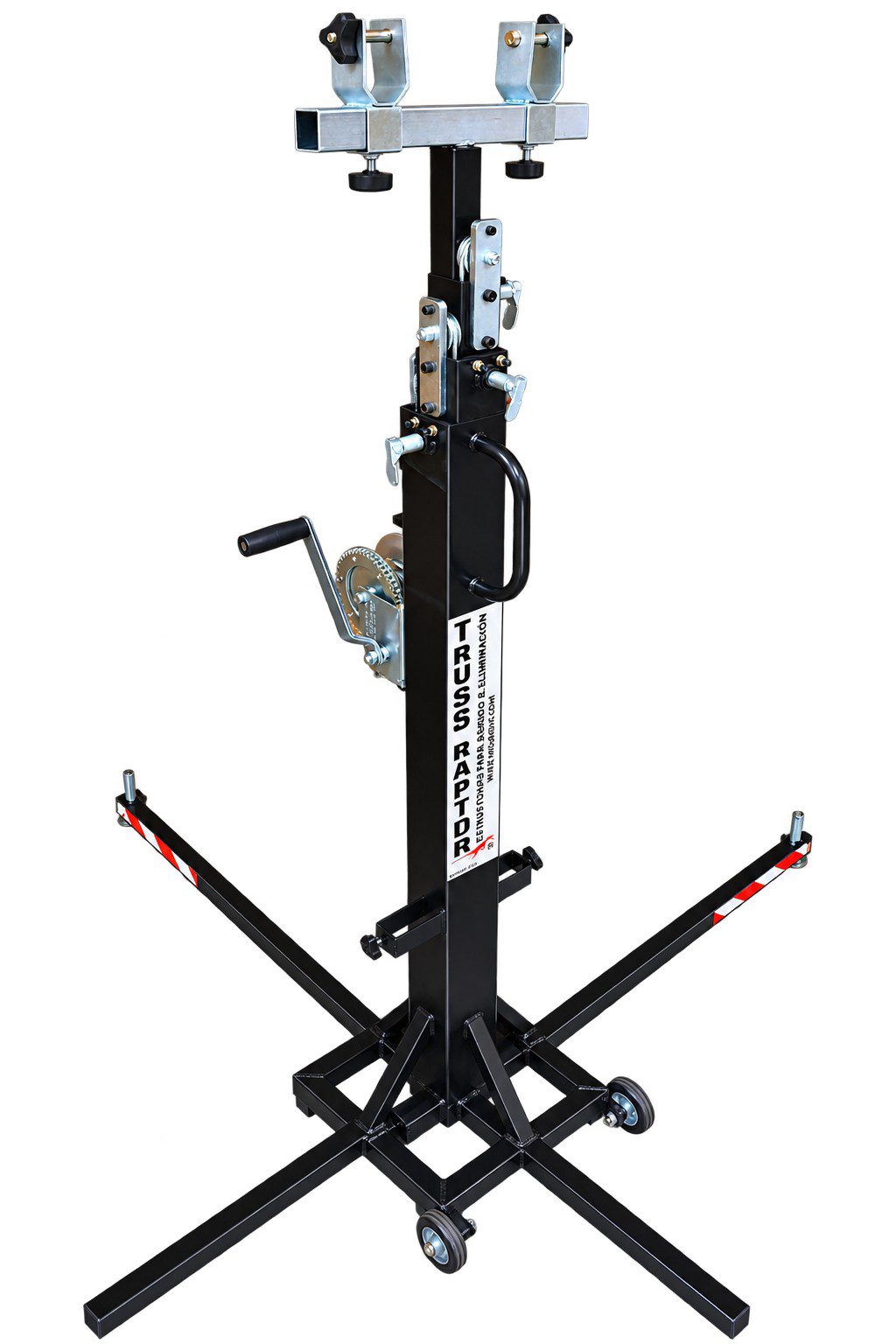 Torre de elevación Modelo 5.2 – Pintura epoxi - Torre de elevación Modelo 5.2 – Epoxi Negro